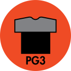 PG3 PISTON SEAL - PG3-03500-283-NHY55